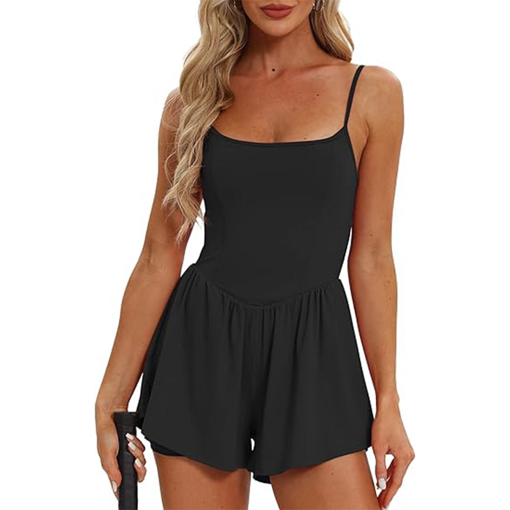 🌴Summer Breeze Essential! Double-Lined Short Romper✨ Adjustable Spaghetti Strap💃 No-Slip Sleeveless Jumpsuit | TikTok’s Hotlist 🌴Summer Breeze Essential! Double-Lined Short Romper✨ Adjustable Spaghetti Strap💃 No-Slip Sleeveless Jumpsuit | TikTok’s Hotlist
